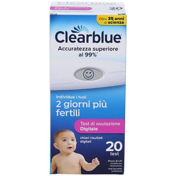 Farbene.shop | Clearblue Test Ovulazione Digitale 20 Test