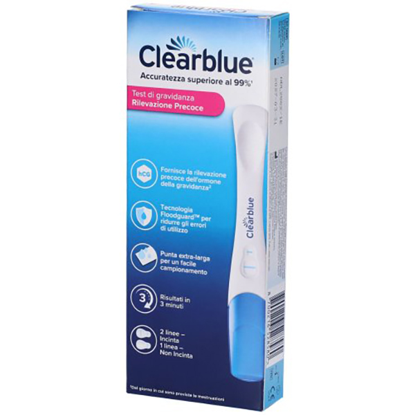 Farbene.shop | Clearblue Test di Gravidanza Rilevazione Precoce 2 Test