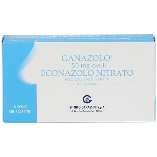 Farbene.shop | Ganazolo 150 mg Ovuli vaginali, 6 pezzi