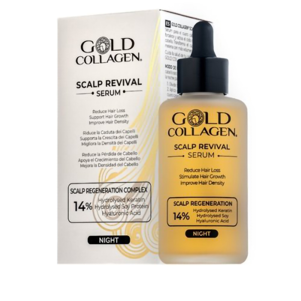 Farbene.shop | Gold Collagen Scalp Revival Serum