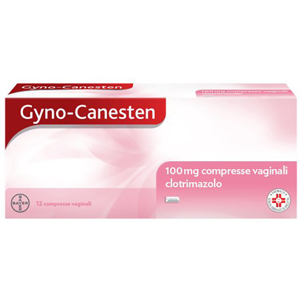 Farbene.shop | Gyno-Canesten 12 Compresse Vaginali