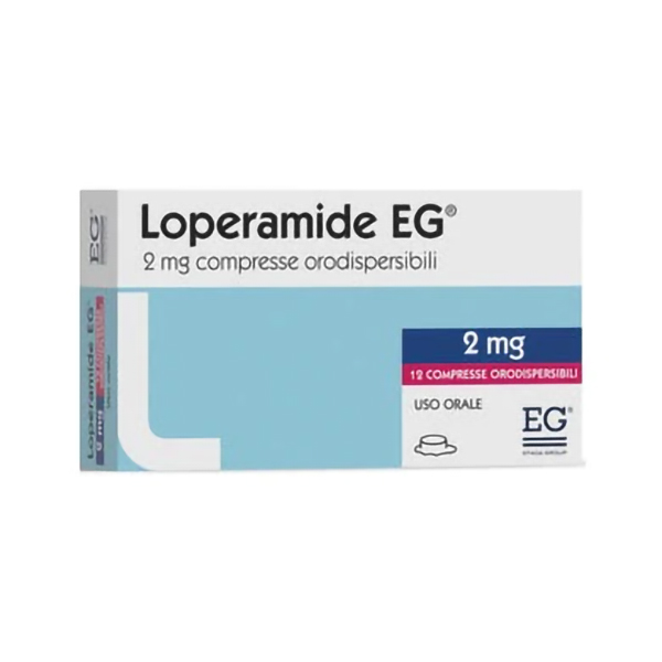 Farbene.shop | Loperamide EG 12 Compresse Orosolubili 2 mg