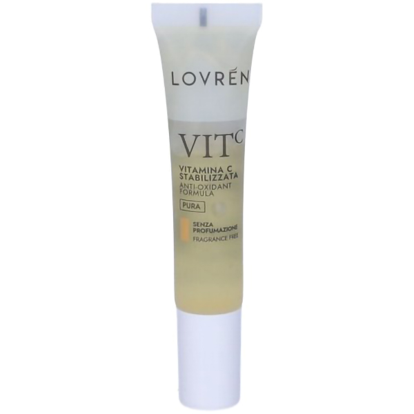 Farbene.shop | Lovrén VITC Vitamina C Stabilizzata Anti-Oxidant Formula 15ml - Siero Antirughe e Idratante