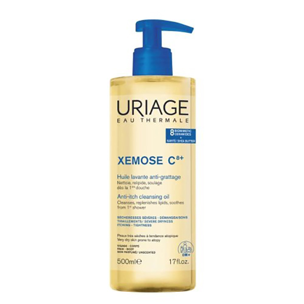 Farbene.shop | Uriage Xémose C8+ Olio Lavante Lenitivo Doccia e Bagno 500 ml