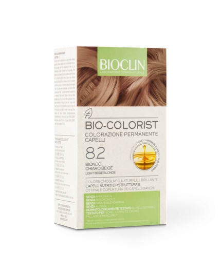 Farbene.shop | Bioclin Bio Colorist 8,2 Biondo Chiaro Beige