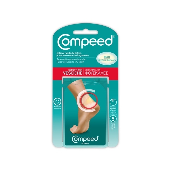 Farbene.shop | Compeed Vesciche Cerotti formato Medio 5 Pezzi