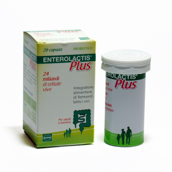 Farbene.shop | Enterolactis Plus 20 Capsule
