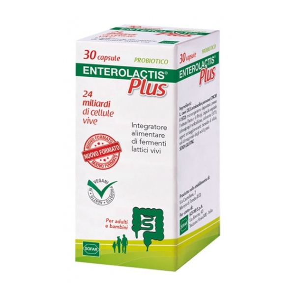 Farbene.shop | Enterolactis Plus 30 Capsule