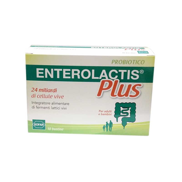 Farbene.shop | Enterolactis Plus Polvere 10 Bustine