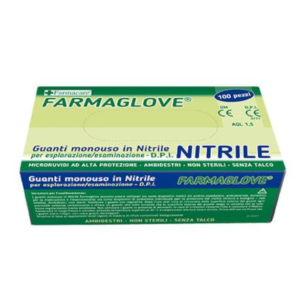 Farbene.shop | Guanto in Nitrile 100 Pezzi Taglia S