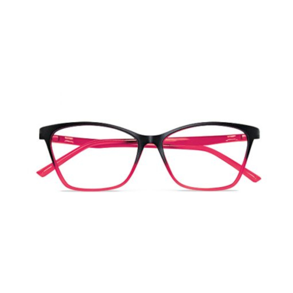 Farbene.shop | Twins Gold Terra Rosso Occhiale da lettura premontato +1,00