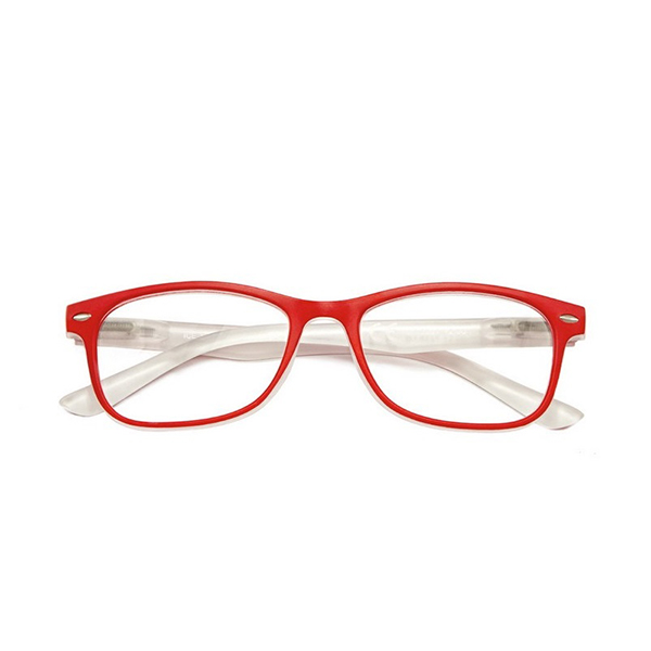 Farbene.shop | Twins Gold Ice Rosso Occhiale da lettura premontato +2,00
