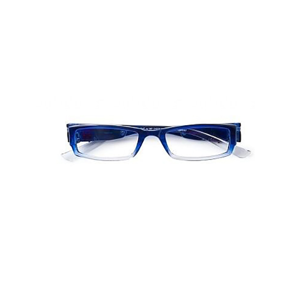 Farbene.shop | Twins Silver Moonligth Led Blu Occhiale premontato +2