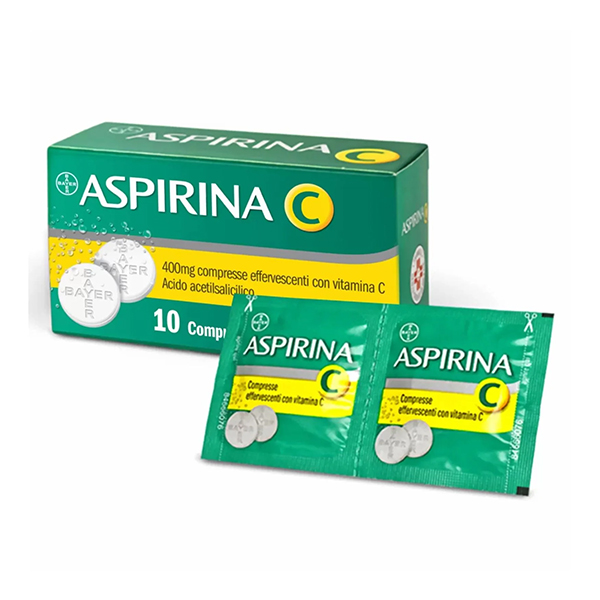 Farbene.shop | Aspirina C 10 Compresse Effervescenti 400+240MG