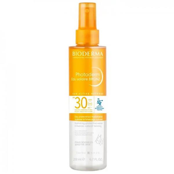 Farbene.shop | Bioderma Photoderm Acqua Solare Bronz Viso Corpo Capelli SPF30 200ml