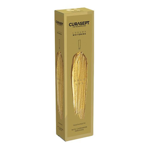 Farbene.shop | Curasept Gold Luxury Whitening Dentifricio Sbiancante 75 ml