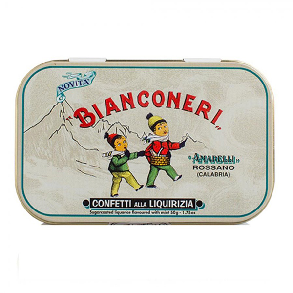 Farbene.shop | Liquirizia Bianconeri 50g