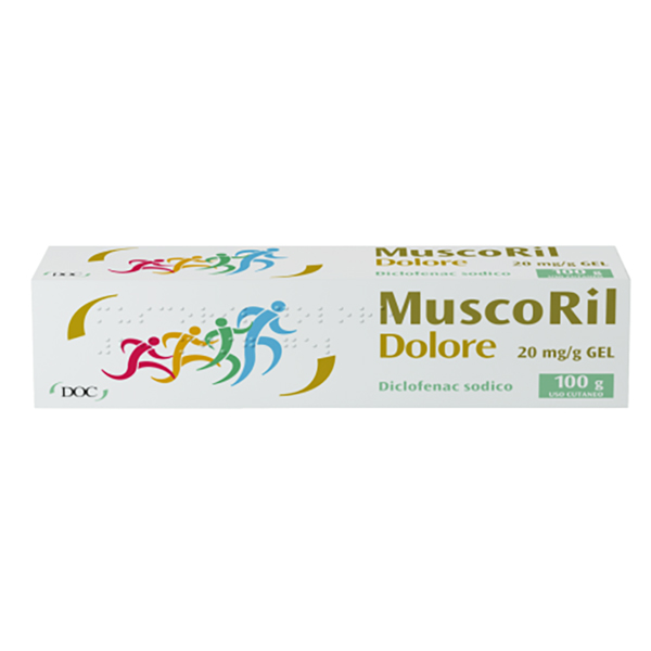 Farbene.shop | Muscoril Dolore Gel 100mg