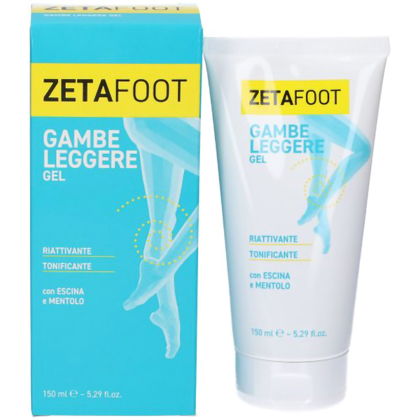 Farbene.shop | Zetafoot Gel Gambe Leggere 150 ml