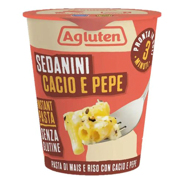 Farbene.shop | Agluten Sedanini Cacio & Pepe 70g