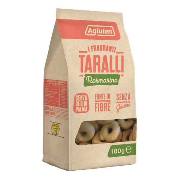 Farbene.shop | Agluten Taralli Rosmarino 100g