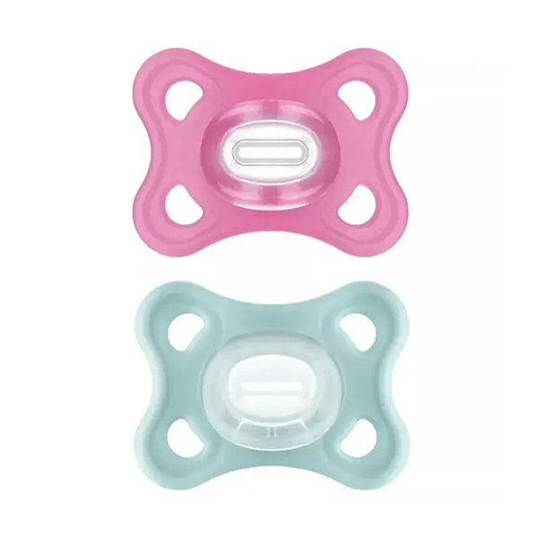 Farbene.shop | Mam Comfort Succhietti In Silicone Femmina 3-12 Mesi 2 Pezzi