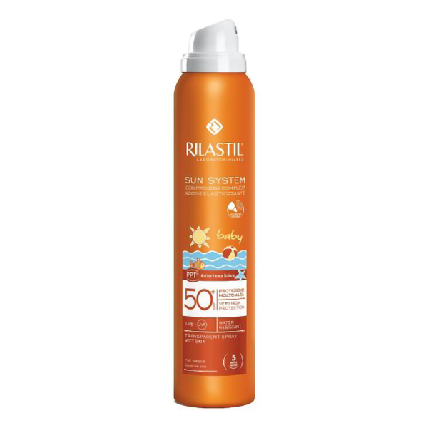 Farbene.shop | Rilastil Sun System Baby Spray Trasparente SPF50+ 200ml
