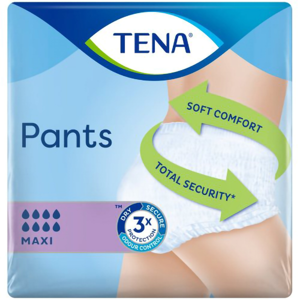 Farbene.shop | Tena Pants Maxi L New - Mutandine Assorbenti Perdite Abbondanti 10 Pezzi - Protezione Incontinenza
