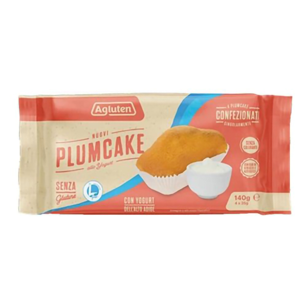Farbene.shop | Agluten PlumCake Yogurt 4x35g