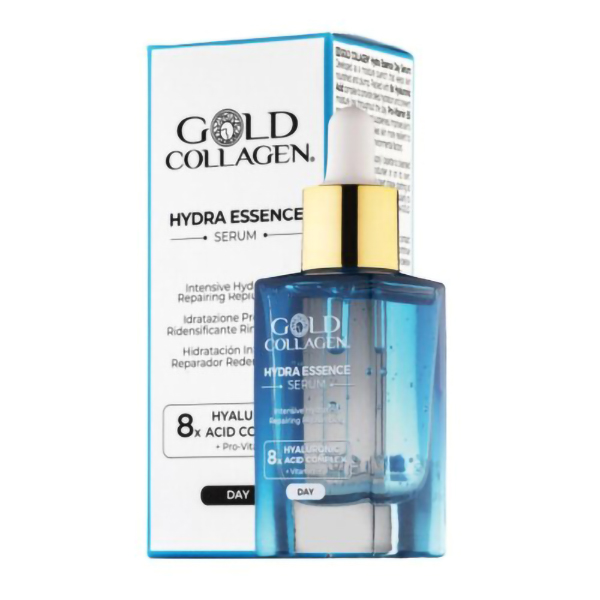 Farbene.shop | Gold Collagen Hydra Essence 30 ml - Siero Viso Idratante con Acido Ialuronico