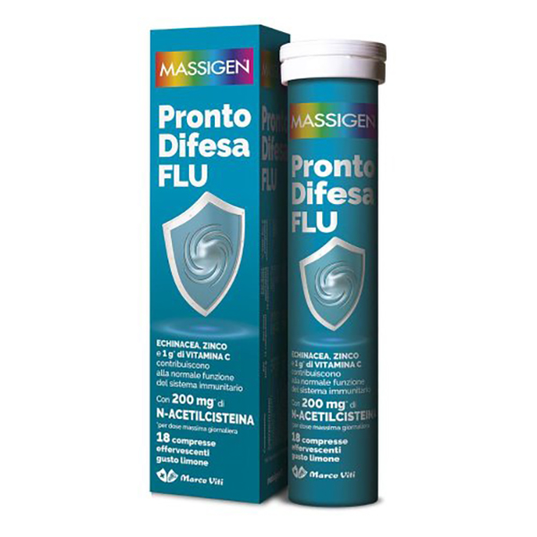 Farbene.shop | Massigen Pronto Difesa Flu 18 compresse