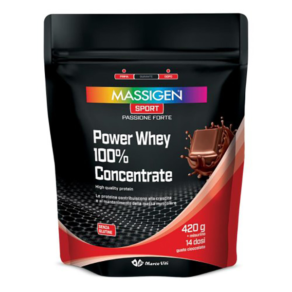 Farbene.shop | Massigen Sport Power Whey 100% Concentrate 420 g
