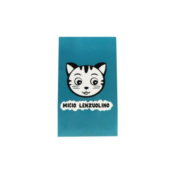 Farbene.shop | Micio Lenzuolino Gomma Bianco 90x150