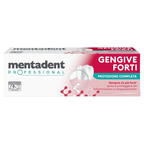 Farbene.shop | Mentadent Professional Gengive Forti Dentifricio Protezione Completa 75 ml