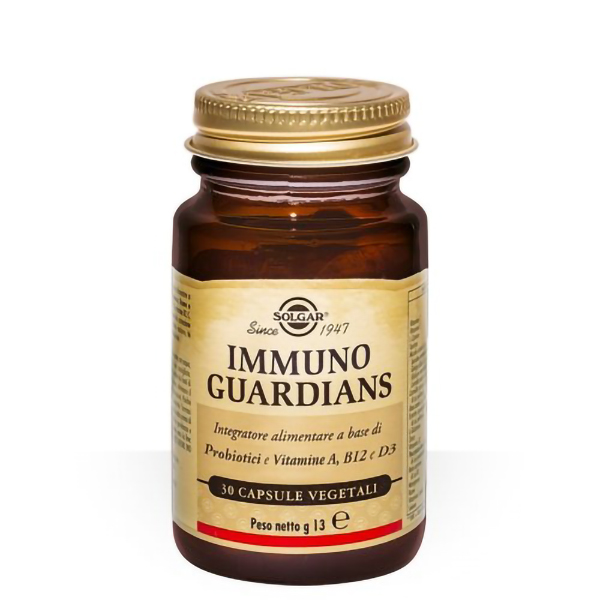 Farbene.shop | Solgar Immuno Guardians 30 Capsule Vegetali per il Supporto del Sistema Immunitario