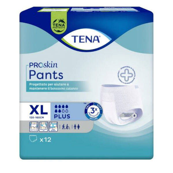 Farbene.shop | Tena Pants Plus Taglia XL 12 Pezzi