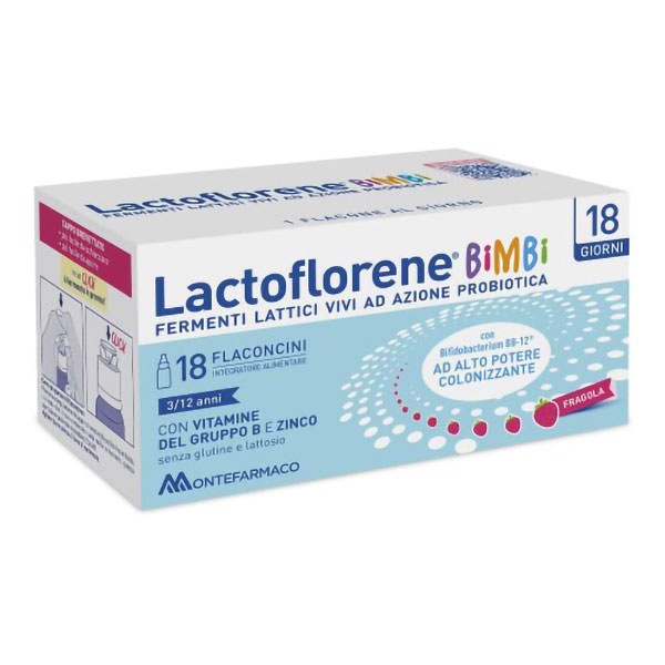 Farbene.shop | Lactoflorene Bimbi 18 Flaconcini