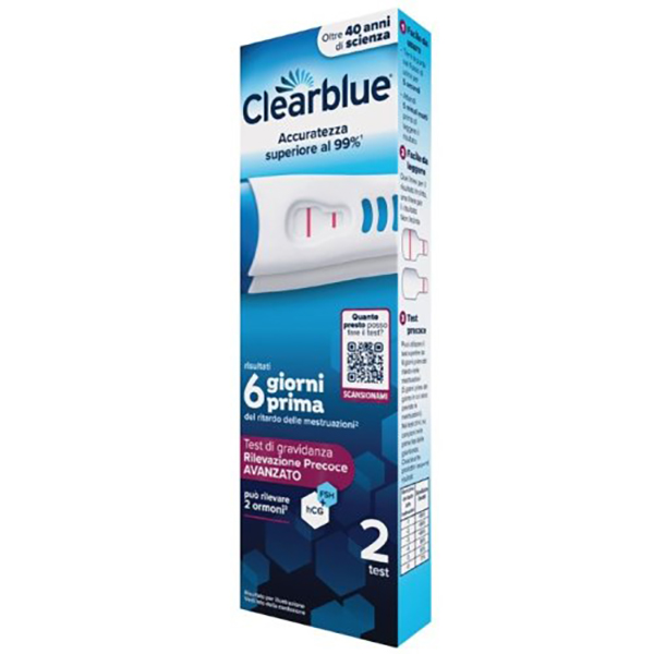 Farbene.shop | Clearblue Test di Gravidanza 2 Pezzi