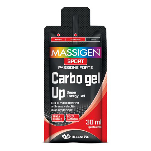 Farbene.shop | Massigen Sport Carbo Gel Up 1 brick