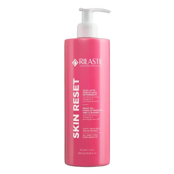 Farbene.shop | Rilastil Skin Reset Olio Latte Struccante Detergente 400 ml