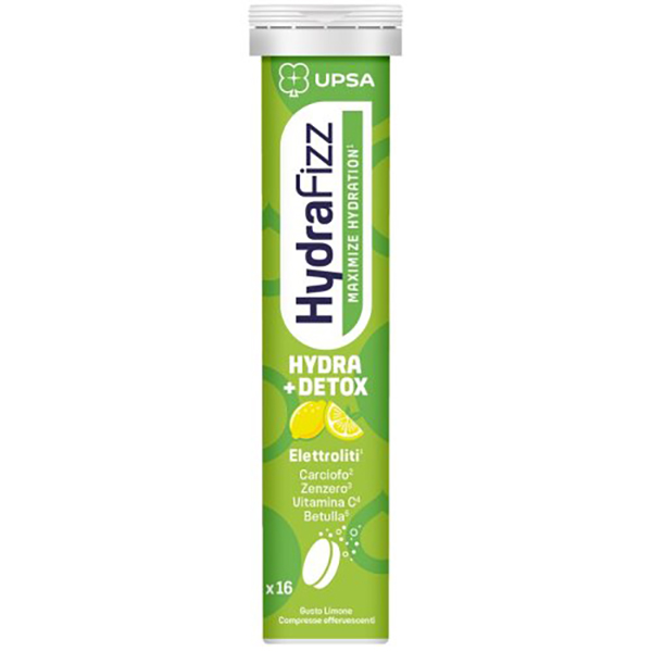 Farbene.shop | Upsa Hydrafizz Detox 16 Comprese Effervescenti