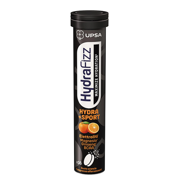 Farbene.shop | Upsa Hydrafizz Sport Integratore salino per l'idratazione sportiva 16 compresse effervescenti