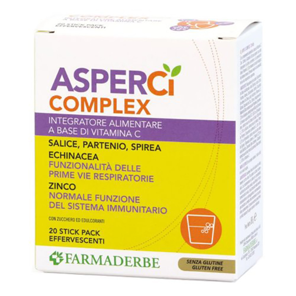 Farbene.shop | Asper Ci Complex 20 Stick Effervescenti