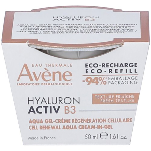 Farbene.shop | Avène Hyaluron Activ B3 Aqua Gel Crema Ricarica 50 ml