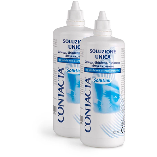 Farbene.shop | Contacta Soluzione Unica 2 x 360ml + Portalenti