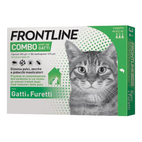 Farbene.shop | Frontline Combo Spot-On per Gatti e Furetti