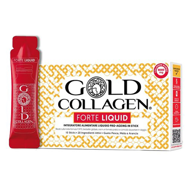 Farbene.shop | Gold Collagen Forte Liquid 10 Stick
