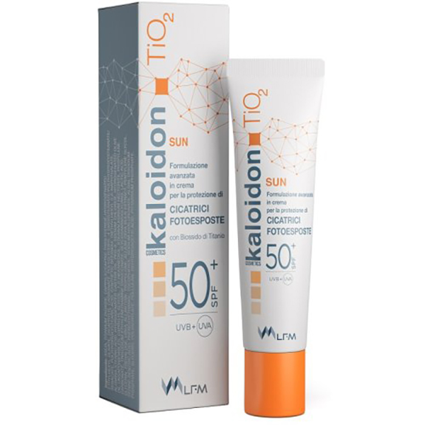 Farbene.shop | Kaloidon Tio2 Cicatrici Fotoesposte spf 50+