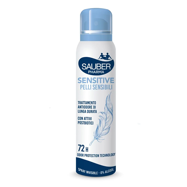 Farbene.shop | Sauber Deo 72H Sensitive Spray 150 ml