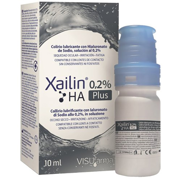 Farbene.shop | Xailin Plus 0,2% HA Collirio
